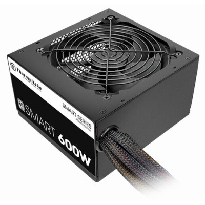 Fuente de Poder Thermaltake SMART - 600W - ATX - 24 Pines - SATA - CPU - Molex - PCI-Express - Floppy - 80 PLUS - PS-SPD-0600NPCWUS-W Fuente de Poder Thermaltake SMART - 600W - ATX - 24 Pines - SATA - CPU - Molex - PCI-Express - Floppy - 80 PLUS - PS-SPD-0600NPCWUS-W
