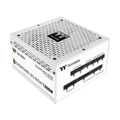 Fuente de Poder Thermaltake Toughpower GF3 Snow - 1200W - ATX - 24-pin - 8 SATA - 80 PLUS Gold - PS-TPD-1200FNFAGU-N Fuente de Poder Thermaltake Toughpower GF3 Snow - 1200W - ATX - 24-pin - 8 SATA - 80 PLUS Gold - PS-TPD-1200FNFAGU-N