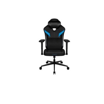 Silla Gamer ThunderX3 EAZE RACER BLACK - 5 Ruedas - Negro con Azul - Modelo 4711099477500