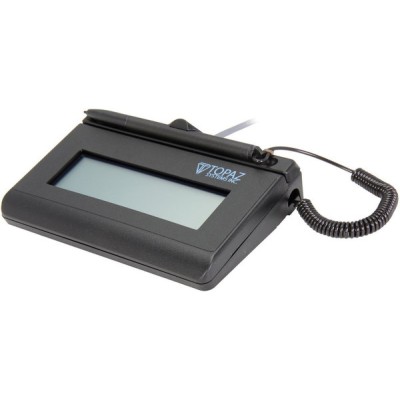 Digitalizador de Firmas Topaz T-L460-HSB-R - USB - Negro - T-L460-HSB-R