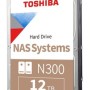 Disco Duro Toshiba N300 - 3.5" - 12TB - SATA 3 - Para NAS - HDWG51CXZSTA