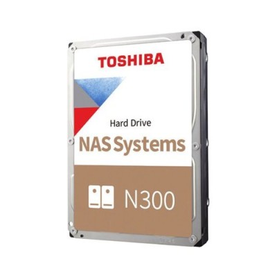 Disco Duro Toshiba N300 - 3.5" - 4TB - SATA - para NAS - HDWG740XZSTC