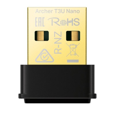 Adaptador de Red TP-Link Archer T3U NANO - USB - Inalámbrico  - ARCHER T3U NANO