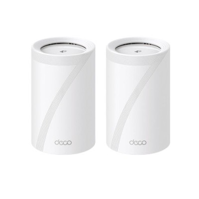 Router TP-LINK DECO BE63 - 2.4/5/6 GHz - 4324Mbps - 4 Antenas Internas - 2 Piezas - DECO BE63 (2-PACK)