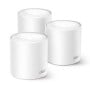 Sistema Wi-Fi TP-Link DECO X10 - 2.4/5GHz - 1500 Mbps - 2x RJ-45 - 2 Antenas Internas - 3 Piezas - DECO X10(3-PACK)
