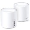 Sistema Wi-Fi TP-LINK Deco X50 Pro - 2,4/5GHz - 2,402Mbps - 2x RJ-45 - 2 Piezas - DECO X50 PRO(2-PACK)