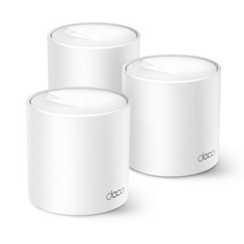 Routers Mesh TP-LINK Deco X50 Pro(3-pack) - 2402 Mbit/s - Dual Band - 2.4 GHz / 5 GHz - Interno - Blanco - DECO X50 PRO(3-PACK)