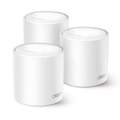 Routers Mesh TP-LINK Deco X50 Pro(3-pack) - 2402 Mbit/s - Dual Band - 2.4 GHz / 5 GHz - Interno - Blanco - DECO X50 PRO(3-PACK)