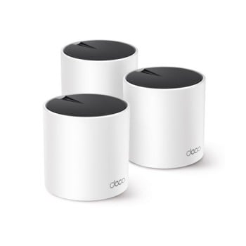Sistema Wi-Fi TP-LINK DECO X55 PRO - 2.4/5 GHz - 2402Mbps - 3 Piezas - DECO X55 PRO (3 PACK)