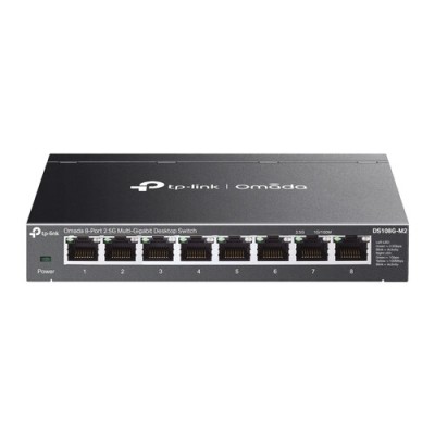 Switch TP-LINK Omada DS108G-M2 - 8 Puertos - Multi-Gigabit - No Administrable - DS108G-M2