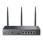 Router TP-Link Omada AX3000 - 2.4/5GHz - 2402 Mbps - 4x RJ-45 - 3 Antenas - ER706W