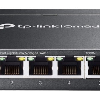 Switch TP-LINK 5 Puertos Gigabit Gestionado por Nube Modelo ES205G