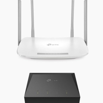 Kit Router TP-LINK Archer EC220G5 Doble Banda 1167 Mbps + ONU XZ000G3