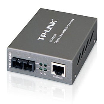 Convertidor TP-LINK - SC - RJ-45 - 850nm - Multimodo - MC200CM