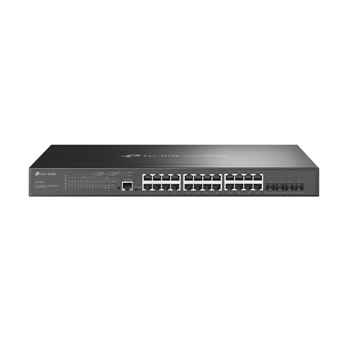 Switch Gestionado TP-LINK 24 Puertos Gigabit PoE+ con 4 SFP Modelo SG3428MP