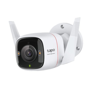 Cámara TP-Link Tapo C325WB - 4MP - Bala - Lente Focal 4.58mm - Wi-Fi - Ethernet - Micrófono - TAPO C325WB