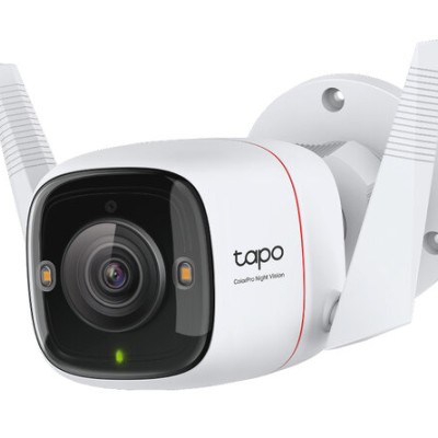 Cámara TP-Link Tapo C325WB - 4MP - Bala - Lente Focal 4.58mm - Wi-Fi - Ethernet - Micrófono - TAPO C325WB