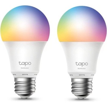 Foco Inteligente TP-LINK Tapo L530E - 806 Lúmenes - E27 - Wi-Fi - 2 Piezas - TAPO L530E(2-PACK)
