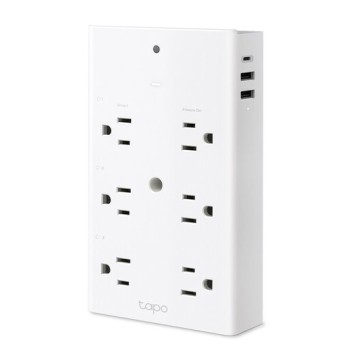 Multicontacto TP-LINK TAPO P306 - 6 Contactos - 2 USB - Wi-Fi - TAPO P306