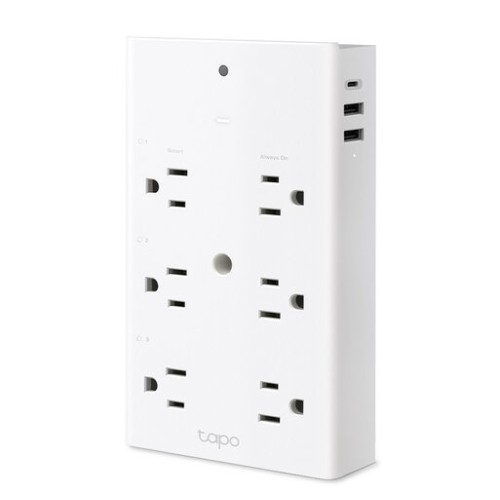 Multicontacto Inteligente TP-LINK TAPO P306 - 6 Contactos + 2 Puertos USB con Wi-Fi Multicontacto Inteligente TP-LINK TAPO P306 - 6 Contactos + 2 Puertos USB con Wi-Fi