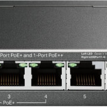 Switch TP-Link TL-SG1006PP - 6 Puertos Gigabit - PoE+  - TL-SG1006PP