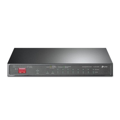 Switch TP-LINK TL-SG1210MP - 8 Puertos - PoE+ - 1 Puerto Combinado Gigabit - TL-SG1210MP