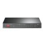 Switch TP-LINK TL-SG1210MP - 8 Puertos - PoE+ - 1 Puerto Combinado Gigabit - TL-SG1210MP