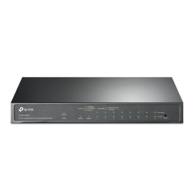 Switch TP-LINK TL-SG1210MPE - Gigabit Ethernet - 9 Puertos - Soporta 8 PoE - 1 Combo - No Gestionado - TL-SG1210MPE