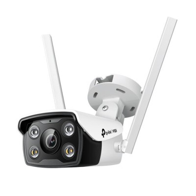 Cámara TP-LINK VIGI C340-W - 4MP - Bala - Lente 4mm - IR 30M - Audio Bidireccional - Wi-Fi - Ethernet - VIGI C340-W(4MM)