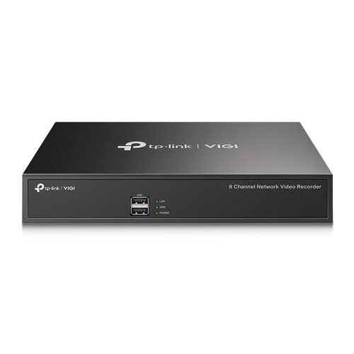 NVR TP-LINK VIGI NVR1008H - 8 Canales IP, Hasta 10TB, HDMI, VGA, USB