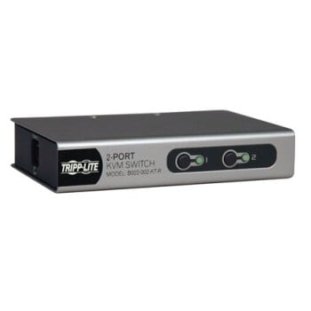 KVM Tripp Lite - 2 Puertos PS/2 - VGA - B022-002-KT-R