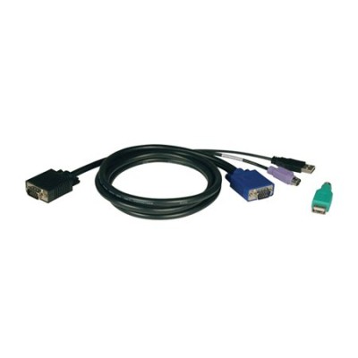 Cable KVM Tripp Lite - VGA a VGA - USB - PS/2 - 3M - Para B042 - P780-010 Cable KVM Tripp Lite - VGA a VGA - USB - PS/2 - 3M - Para B042 - P780-010