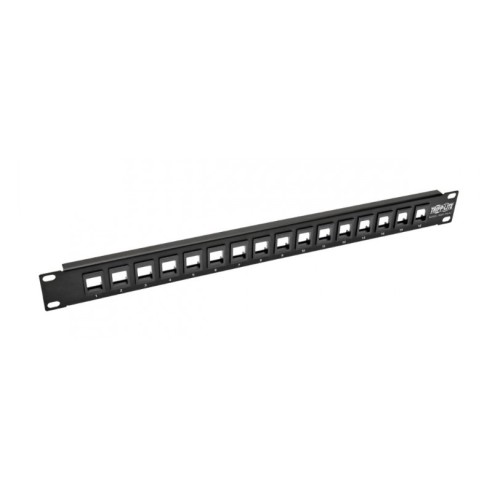 Panel de Parcheo Tripp Lite 16 Puertos Cat6A 1U Modelo N062-016-KJ