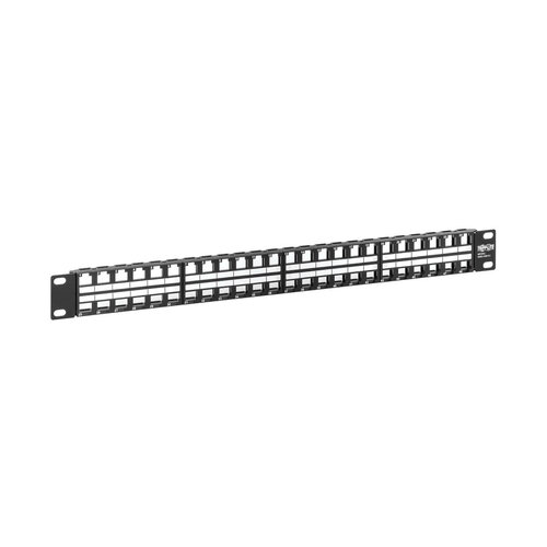 Panel de Parcheo Tripp Lite 48 Puertos Vacío Montaje Rack 1U Modelo N062-048-KJ