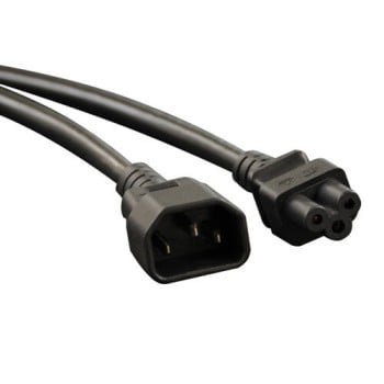 Cable Adaptador Tripp Lite C14 a C5 2.5A 100V Modelo P014-006