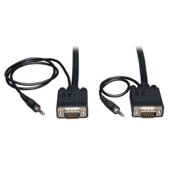 Cable VGA Tripp Lite - Con Audio - HD15 - 3.5mm - 3.05m - P504-010