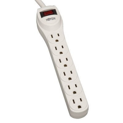 Supresor de Picos Tripp Lite Protect It! - 6 Contactos - 180 Joules - TLP602