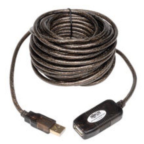 Cable Extensor Repetidor Activo USB 2.0 Alta Velocidad 10.06m Tripp Lite U026-10M