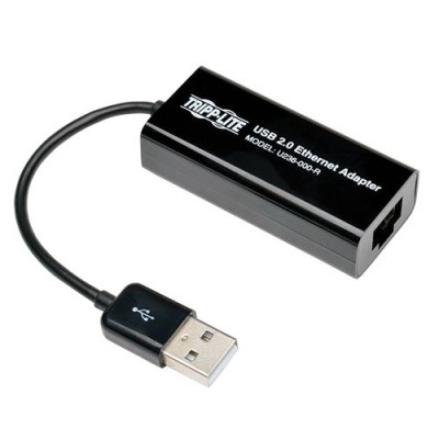Adaptador de Red Tripp Lite - USB 2.0 a Ethernet - 10/100 Mbps - U236-000-R