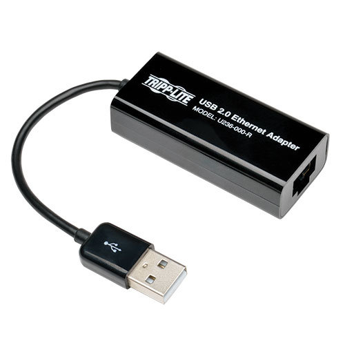 Adaptador de Red Tripp Lite USB 2.0 a Ethernet 10/100 Mbps Modelo U236-000-R
