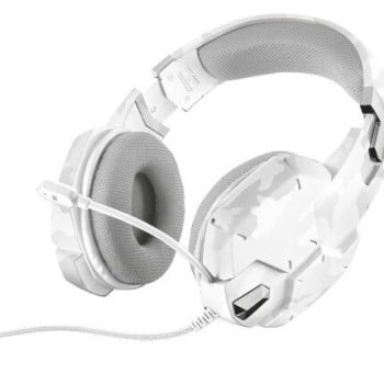 Diadema Trust GXT 322W Carus - Alámbrico - Micrófono - Blanca - 20864 Diadema Trust GXT 322W Carus - Alámbrico - Micrófono - Blanca - 20864