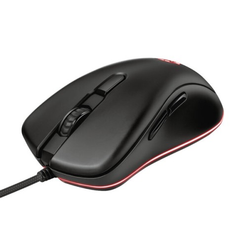Mouse Gamer Trust GXT 930 Jacx - Alámbrico - 6 Botones Programables - RGB - Modelo 23575