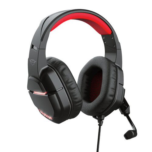 Diadema Gamer Trust GXT 448 Nixxo - Alámbrico con Micrófono y LED - Modelo 24030