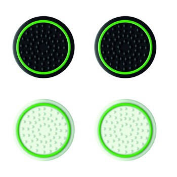 Sujeción de Pulgar Trust GXT 267 - Negro y Blanco - para Xbox Series X - GXT 267 4-PACK THUMB GRIPS