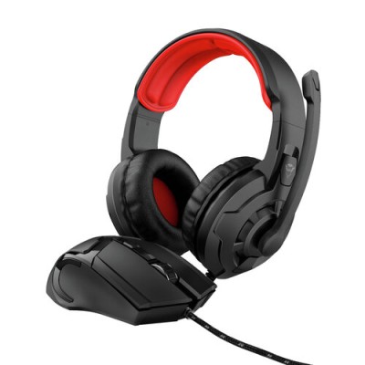 Kit Gamer Trust GXT 785 RAVIUS - Diadema Gamer - Mouse Gamer - GXT 785 RAVIUS