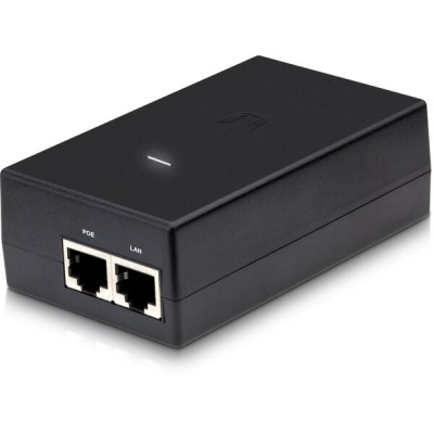 Inyector Ubiquiti - 2x RJ-45 - PoE - Gigabit - 50V - 60W - POE-50-60W