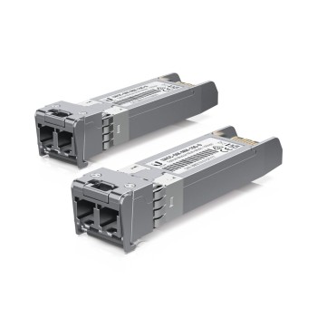 Transceptor Ubiquiti UFiber Módulo SFP+ 10G LC 850nm Multimodo 300m - UACC-OM-MM-10G-D-2