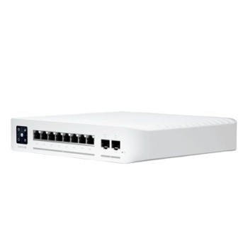Switch Ubiquiti USW-ENTERPRISE-8-PoE - 8 Puertos Ethernet 2.5G con PoE+ y 2 SFP+