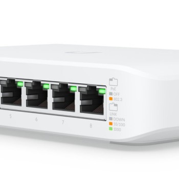 Switch Ubiquiti UniFi Lite 8 Puertos Gigabit PoE+ Gestionado USW-LITE-8-POE