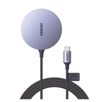 Cargador Inalámbrico UGREEN 15W Carga Rápida Magnético Modelo 30233